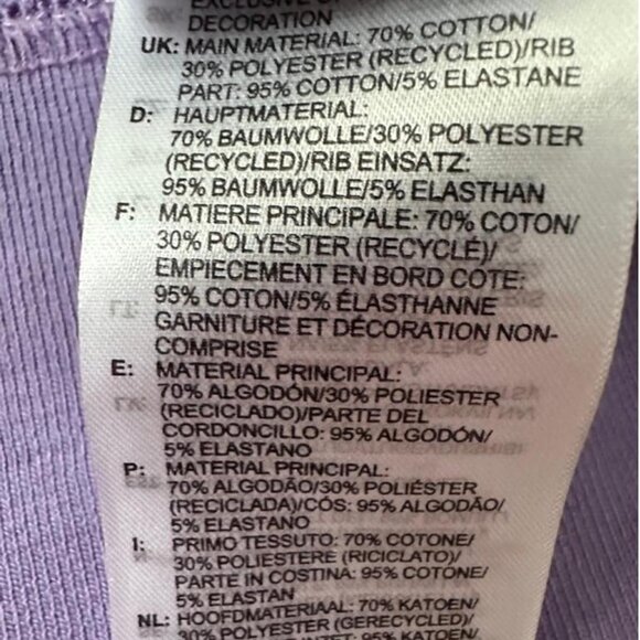 Adidas Originals Trefoil sweater in a soft lavender shade like new - Picture 8 of 8